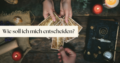 Wie soll ich mich entscheiden? - Lenormand Legung online