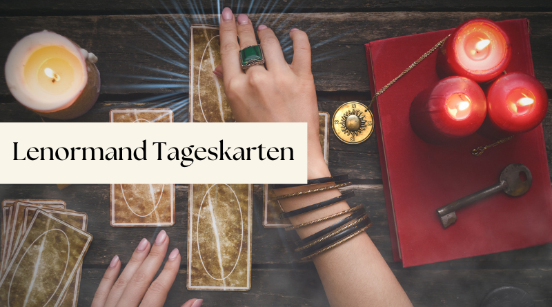 Lenormand Tageskarte ziehen