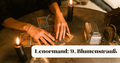 Lenormand Kombinationen Blumen