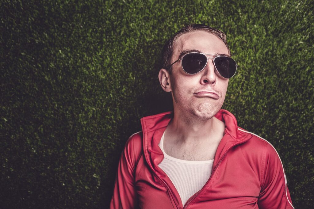 man, fashion, model, fashion man, sunglasses, cool, nature, whimsical, young, male, portrait, attractive, adult, handsome, guy, person, face, boy, style, caucasian, stylish, clothing, expression, human, trendy, lifestyle, glasses, retro, men fashion, people, retro man, vintage man, vintage, vintage fashion, hipster, funky, summer, funny, silly, colorful, outdoors, playful, cheerful, goofy, funny face, tough, confident, weird